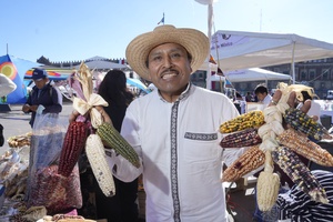 AGRICULTURA celebra el Día Nacional del Maíz con la Gran Elotiza Nacional en el Zócalo capitalino