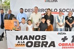 “MANOS A LA OBRA” ENTREGA CANCHA MULTIDEPORTIVA EN PRIMARIA RICARDO FLORES MAGÓN