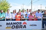 FORTALECE EMILIO DE HOYOS INFRAESTRUCTURA Y ESPACIOS PÚBLICOS EN BENEFICIO DE DOS COLONIAS