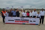 Da Emilio banderazo a obra de pavimentación de la avenida México