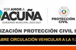 A PARTIR DE LA 1:30 P.M. SE ABRIRÁ A LA CIRCULACIÓN EL CRUCERO DE LOS LIBRAMIENTOS JOSÉ DE LAS FUENTES RODRÍGUEZ Y EMILIO MENDOZA CISNEROS