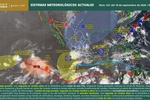 LLUVIAS, DESCARGAS ELÉCTRICAS Y RACHAS DE VIENTO SE PREVÉN ESTE VIERNES EN COAHUILA