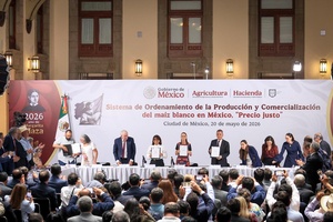 Se formaliza el Sistema de Ordenamiento de la Producción y Comercialización del maíz blanco “Precio Justo”