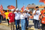 Mega Crucero en apoyo a Javier Navarro y Alberto De Luna
