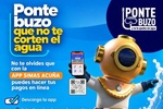¡PONTE BUZO Y NO TE QUEDES SIN AGUA!
