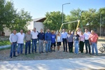 LLEVA EMILIO MÁS OBRAS A LAS COLONIAS