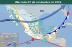 SE ESPERA DESCENSO DE TEMPERATURA EN COAHUILA POR EL FRENTE FRÍO NÚMERO 10