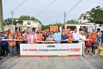 COMPROMISO CUMPLIDO, GOBIERNO DE UNIDAD ENTREGA PAVIMENTACIÓN DE DOS CALLES EN LA TEOTIHUACÁN PARTE BAJA