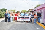 ALCALDE EMILIO DE HOYOS ENTREGA OBRA DE PAVIMENTACIÓN EN LA COLONIA FRANCISCO SARACHO
