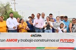 CUMPLE GOBIERNO DE UNIDAD CON VECINOS DE LOMAS DEL PEDREGAL: ENTREGA OBRA DE PAVIMENTACIÓN EN CALLE CUARZO