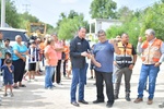 SUPERVISA EMILIO TRABAJOS EN LA COLONIA GÁMEZ SUMARÁN