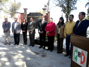 El Comité Directivo Estatal del PRI Coahuila conmemoro el CXIX aniversario luctuoso del General Victoriano Cepeda Camacho. 