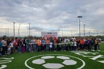 Inaugura el alcalde cancha de fútbol 7 y cancha deportiva