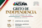 ¡QUE VIVA MÉXICO Y QUE VIVA ACUÑA!
