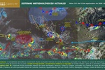 LLUVIAS FUERTES Y RACHAS DE VIENTO SE PREVÉN ESTE LUNES EN COAHUILA