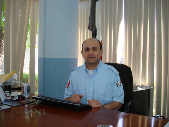 Lic. Jesús Alberto Gaviño Ortiz, subdelegado local en ciudad Acuña del Instituto Nacional de Migración