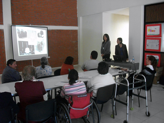 Clausura presidenta DIF muncipal curso de elaboración de chocolate 