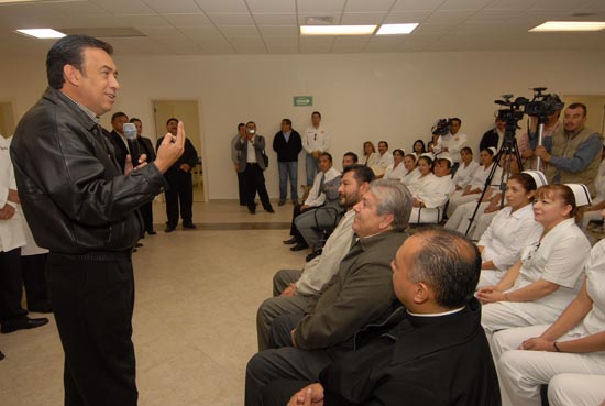 Inauguró el Gobernador Humberto Moreira el Hospital General de Saltillo