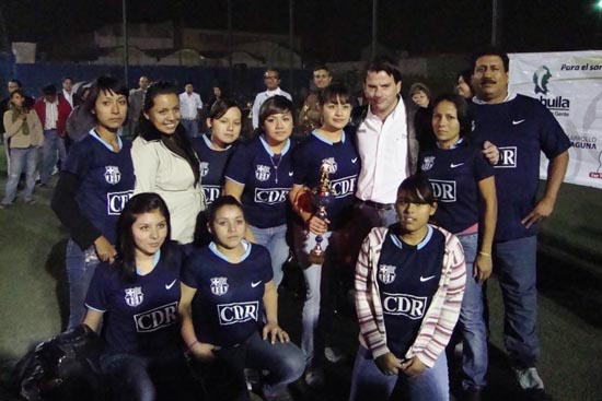 Concluyó el torneo de la gente de baby fut, en Torreón