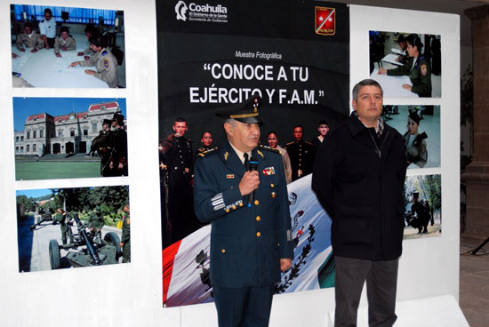 Inauguran muestra fotográfica sobre el Ejército Mexicano y la Fuerza Aérea