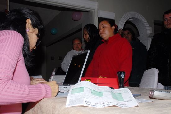 Visita personal de SIMAS Piedras Negras la colonia Hidalgo 