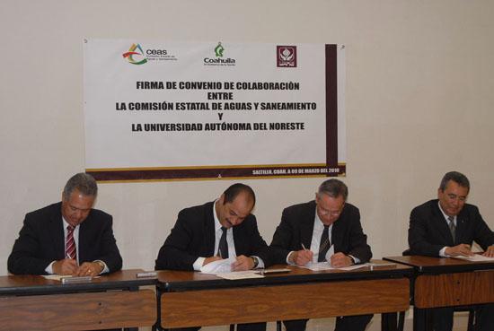 Firman convenio de colaboración CEAS y la UANE