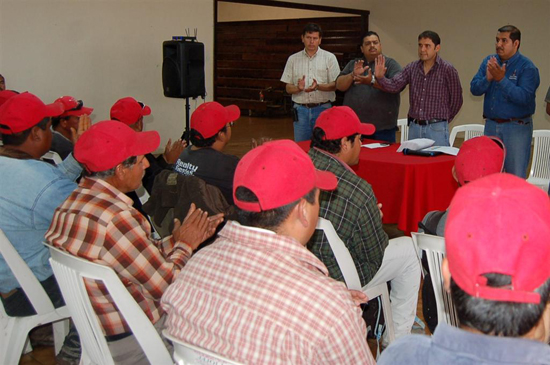 ENTREGA NERIO PRIMER PAGO A TRABAJADORES DEL PROGRAMA DE MEJORAMIENTO DE IMAGEN URBANA. 