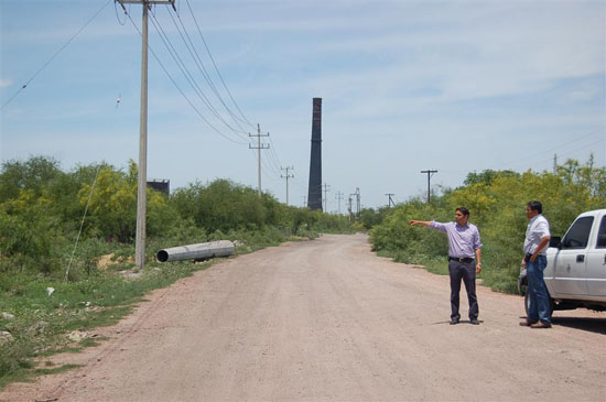 Supervisa Antonio Nerio lugares donde efectuarán obras 