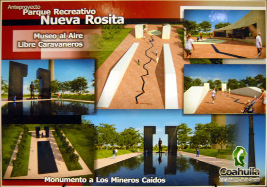 ANUNCIA EL GOBERNADOR HUMBERTO MOREIRA VALDÉS EL GRAN PARQUE DE NUEVA ROSITA “LA CHIMENEA” 