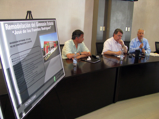 Anuncian remodelacion del gimnasio “Jose de las Fuentes Rodriguez”  