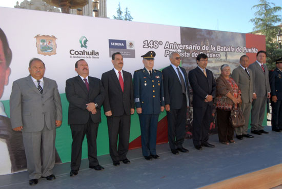 CONMEMORA EL GOBIERNO DEL ESTADO EL 148 ANIVERSARIO DE LA BATALLA DE PUEBLA 