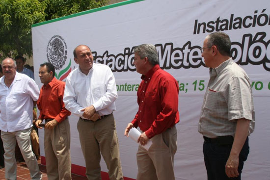 Instalan estación meteorológica en Frontera 