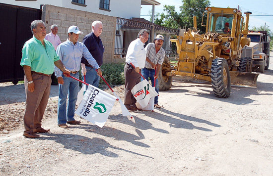 ARRANCA OBRA DE CIRCUITOS VIALES  EN LA COLONIA AEROPUERTO 