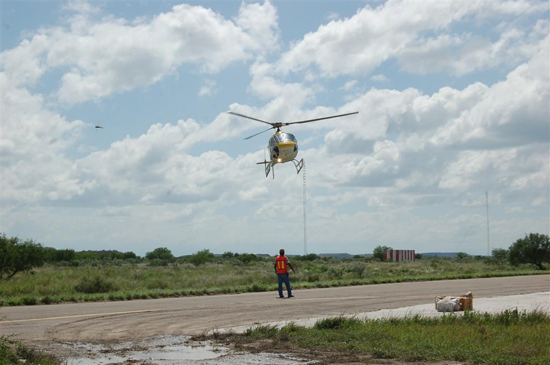 40 vuelos de helicóptero para ayudar damnificados en Nueva Rosita