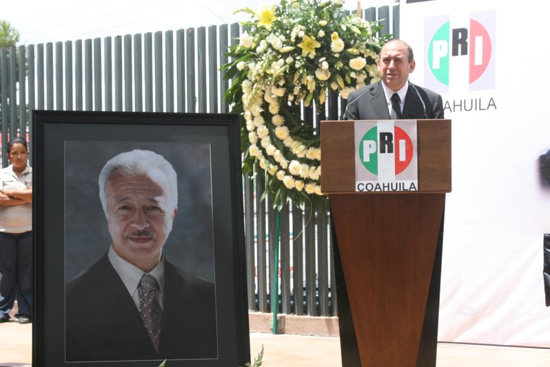 Rinde homenaje priísmo de Coahuila a Horacio del Bosque Dávila 