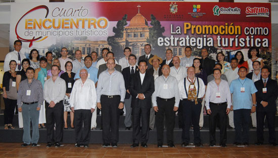  INICIA EL GOBERNADOR HUMBERTO MOREIRA VALDÉS ENCUENTRO  DE MUNICIPIOS TURÍSTICOS EN SALTILLO