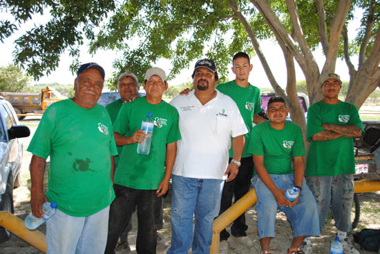 Inician rehabilitación de 11 campos deportivos dañados por el río Bravo 