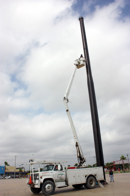 PREPARADA LA INFRAESTRUCTURA PARA EL MES PATRIO  