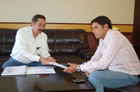 Recibe Antonio Nerio a auditor Superior del Congreso de Coahuila