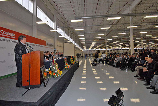 El Gobernador Jorge Torres López inauguró la tercera planta de Delphi en la Región Sureste