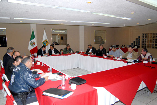 Sostienen reunión de trabajo en seguridad en Coahuila 