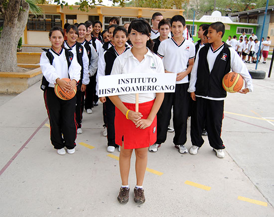 Inauguró el alcalde el Primer Torneo de Baloncesto en la Secundaria Federal No. 1