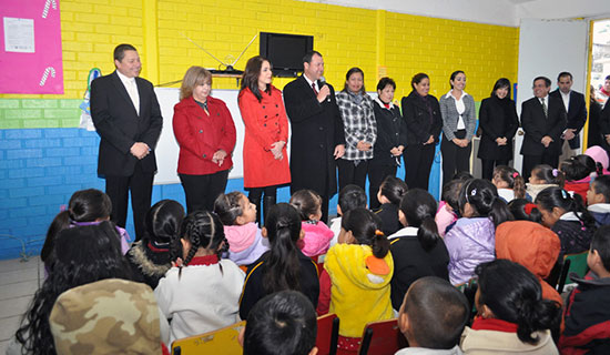 Arranca alcalde obra que apoya a la educación de nuevas generaciones