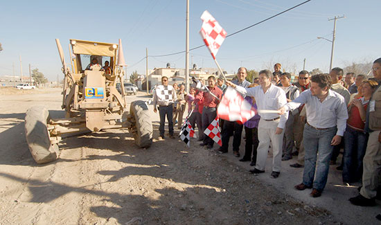 Más obras de Desarrollo Social en Saltillo pone en marcha el gobernador Jorge Torres