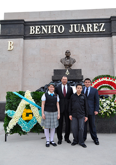 Celebran 205 Aniversario del Natalicio del Benemérito de las Américas