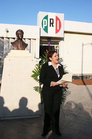 Conmemoran priístas de Acuña aniversario luctuosos de Luis Donaldo Colosio