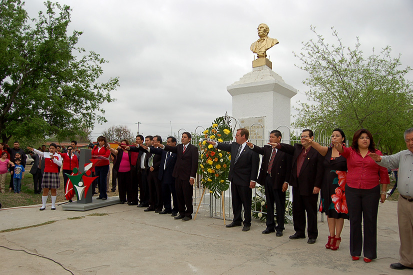 Encabeza Antonio Nerio 205 aniversario de Benito Juárez