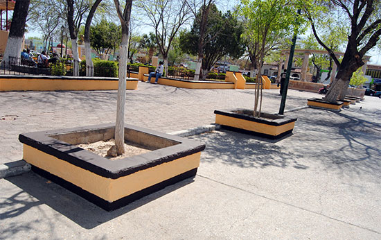 Imagen Urbana inició labores de hermoseamiento en la Plaza Benjamín Canales