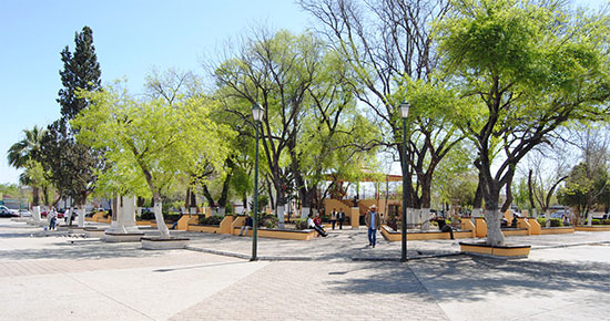 Imagen Urbana inició labores de hermoseamiento en la Plaza Benjamín Canales