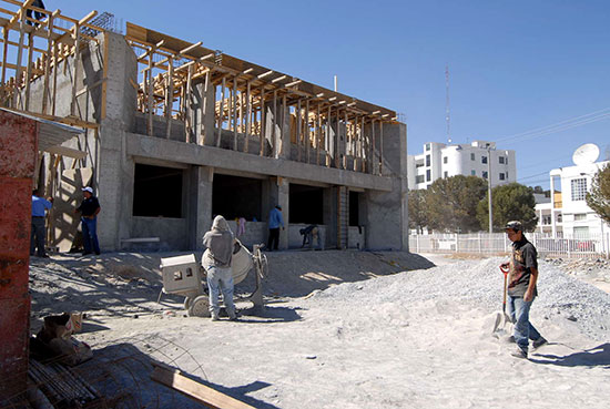 Más del 70 por ciento de avance registra la nueva unidad Académica Departamental del Instituto Tecnológico de Saltillo